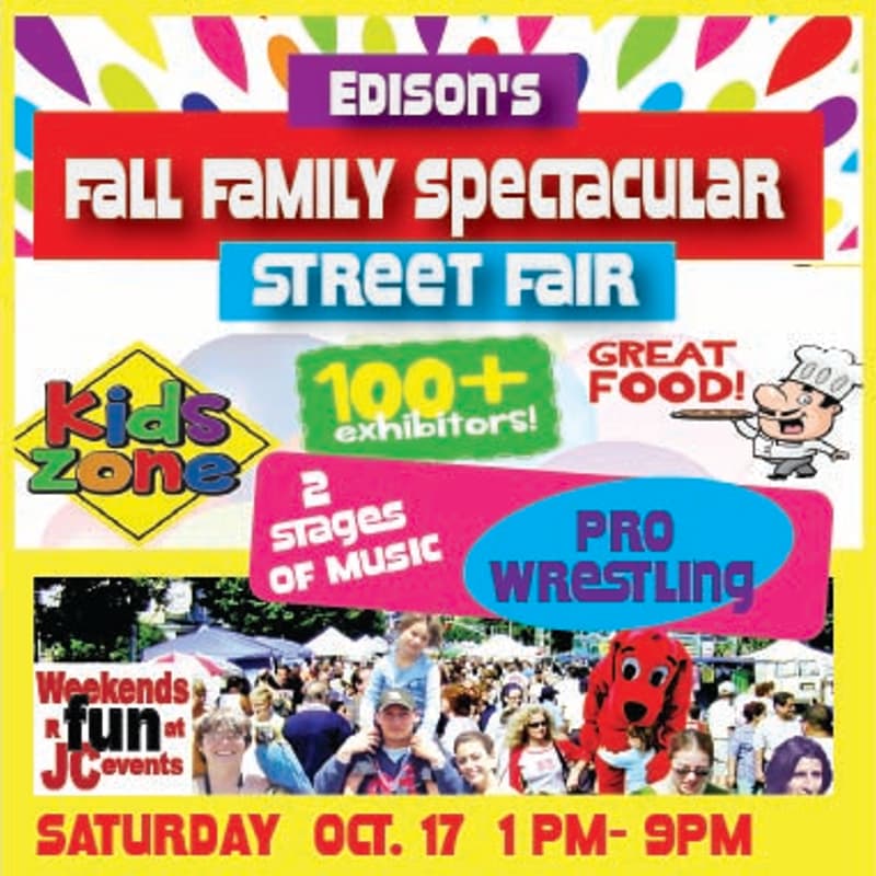 Cover Image for Edison’s Fall Family Spectacular Street Fair & Food Truck Fest