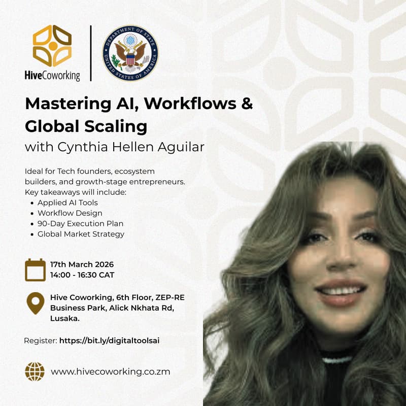 Cover Image for Mastering AI, Workflows & Global Scaling with Cynthia Hellen Aguilar