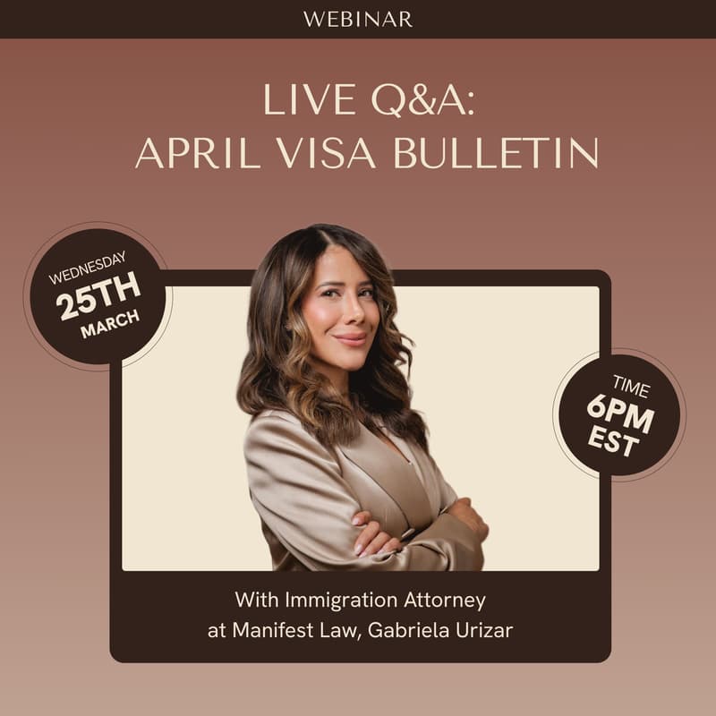 Cover Image for Live Q&A: April Visa Bulletin - Ask Your Green Card Questions