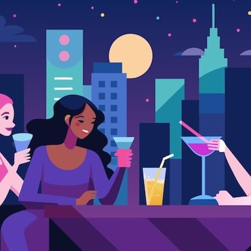 Cover Image for ✨ Sip, Savor, & Soar: Elevated Rooftop Cocktails ✨