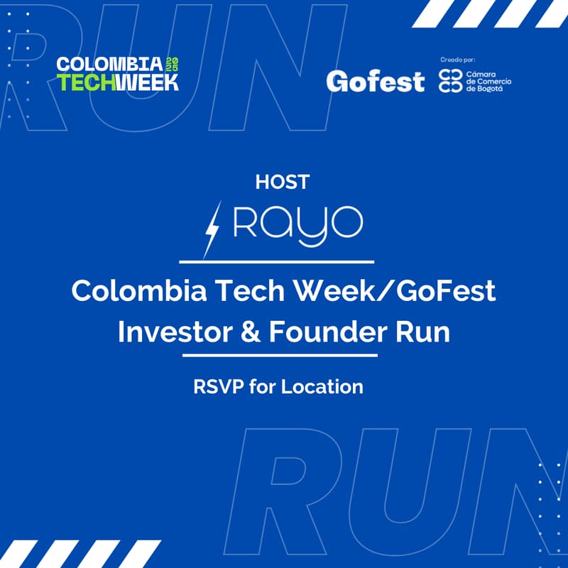 Cover Image for Rayo Capital Runs Bogotá: Running at the speed of innovation + Cafesito mixer