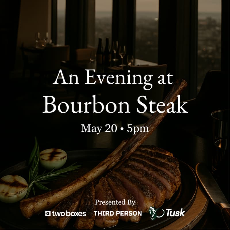 Cover Image for An Evening at Bourbon Steak
