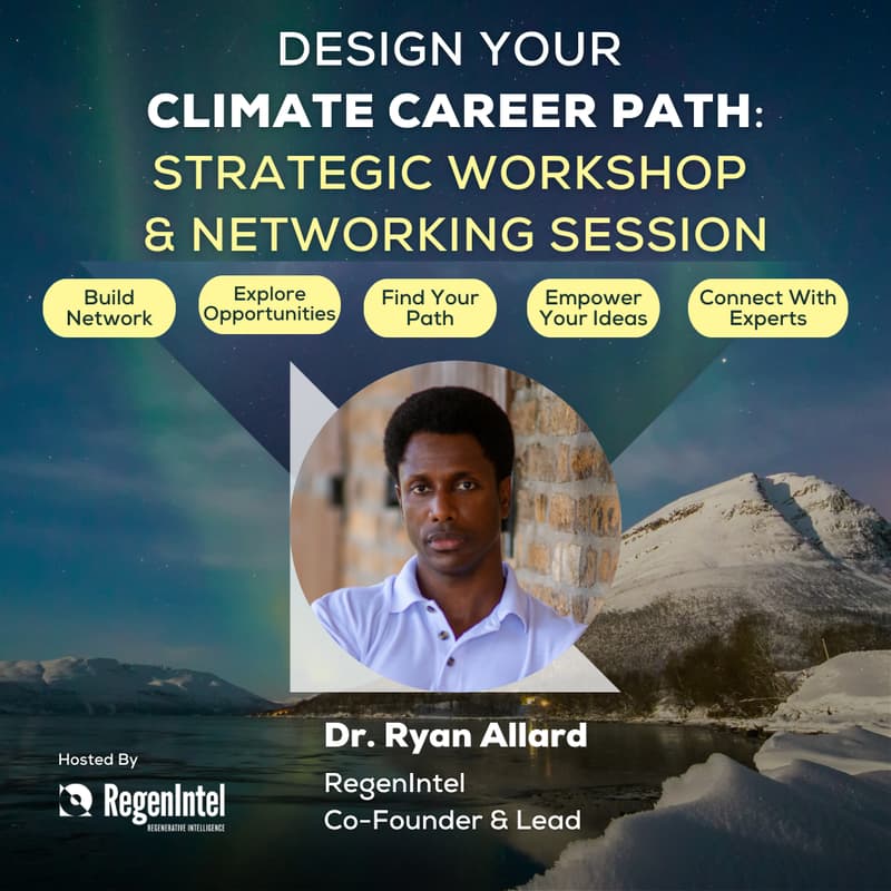 Cover Image for Design Your Climate Career Path: Strategic Workshop  & Networking Session