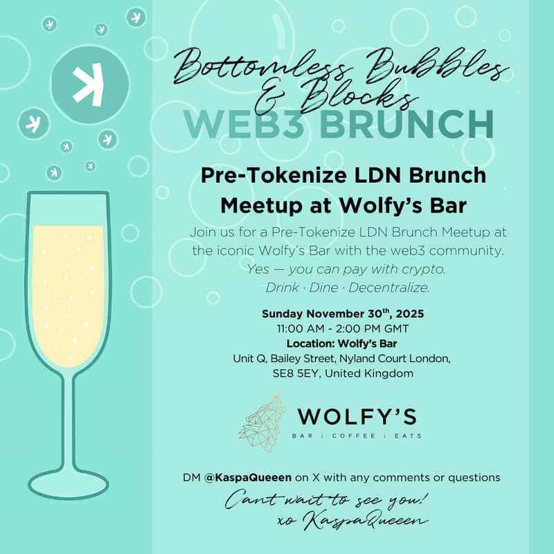 Cover Image for Web3 BRUNCH: Bottomless Bubbles & Blocks
