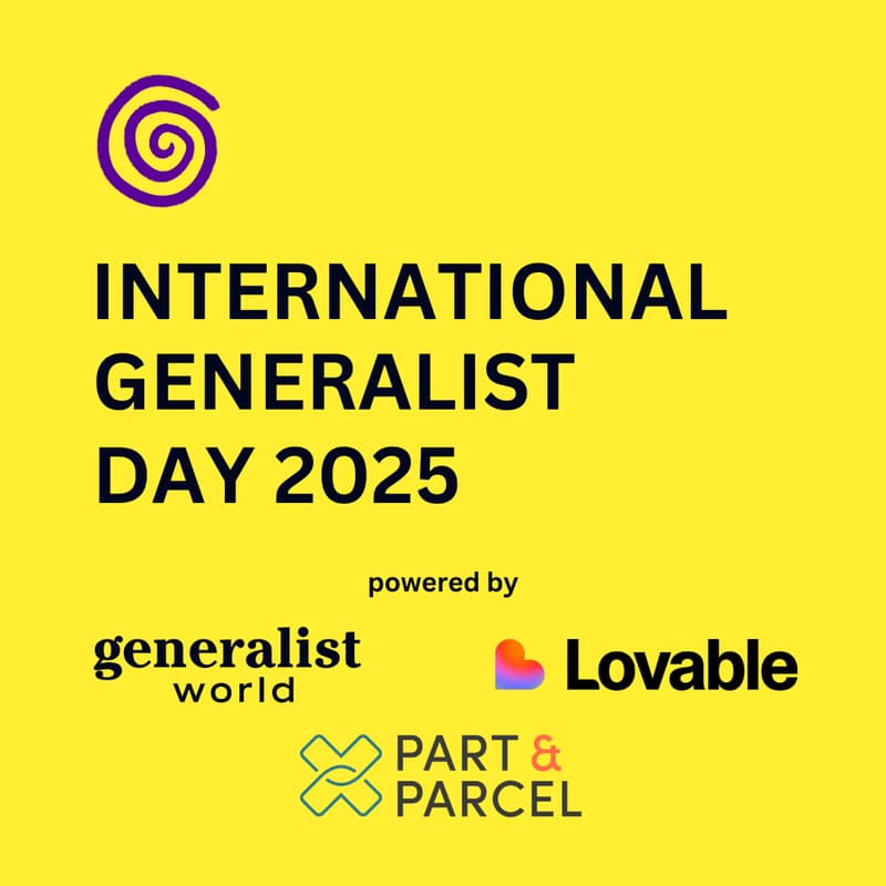 Cover Image for 📍Los Angeles x Part & Parcel - International Generalist Day Meetup