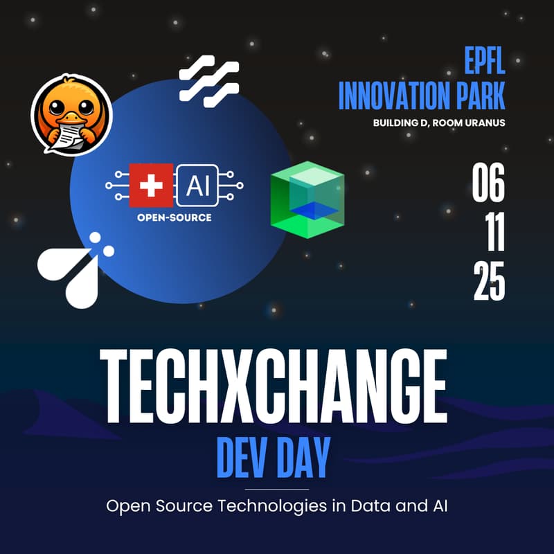 Cover Image for IBM TechXchange Dev Day - Open Source in Data and AI