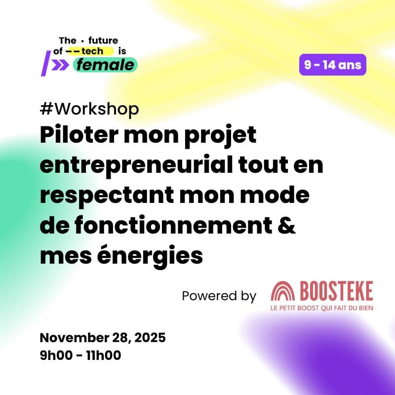 Cover Image for Boosteke "Piloter mon projet entrepreneurial tout en respectant mon mode de fonctionnement & mes énergies"