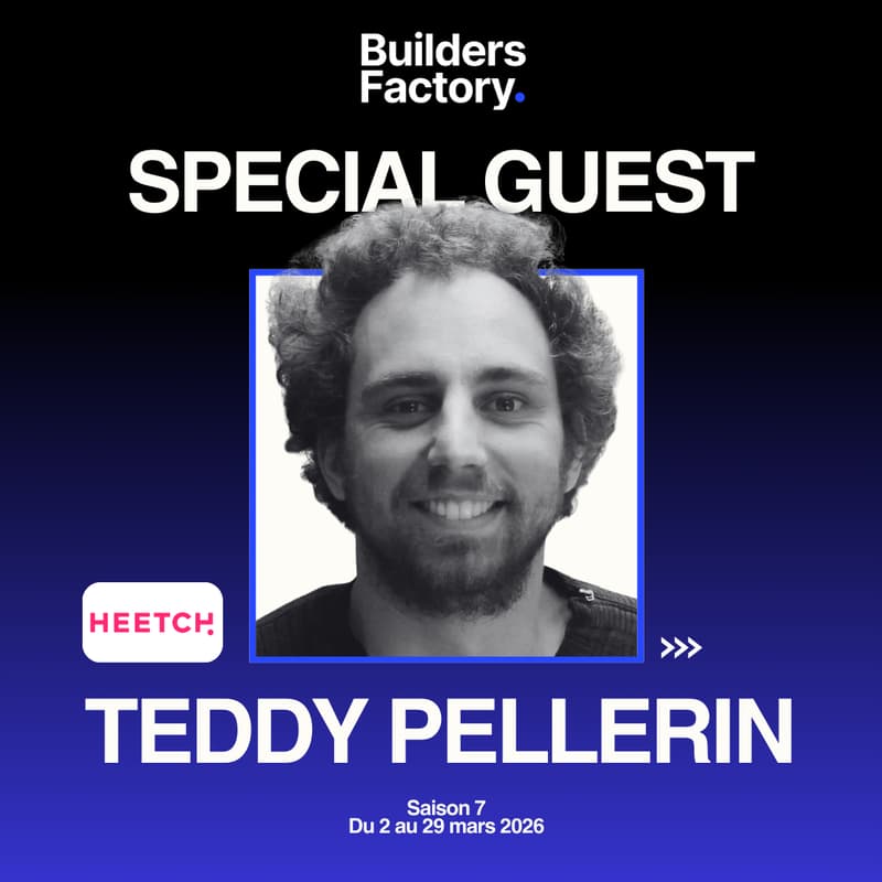 Cover Image for Teddy Pellerin (Heetch) @BuildersFactory
