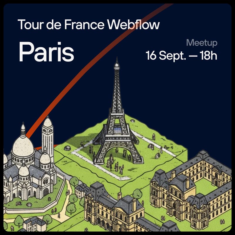 Cover Image for Tour de France Webflow · Meetup à Paris
