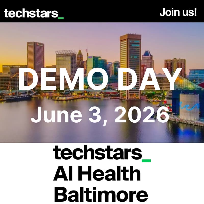 Cover Image for Techstars AI Health Baltimore Demo Day