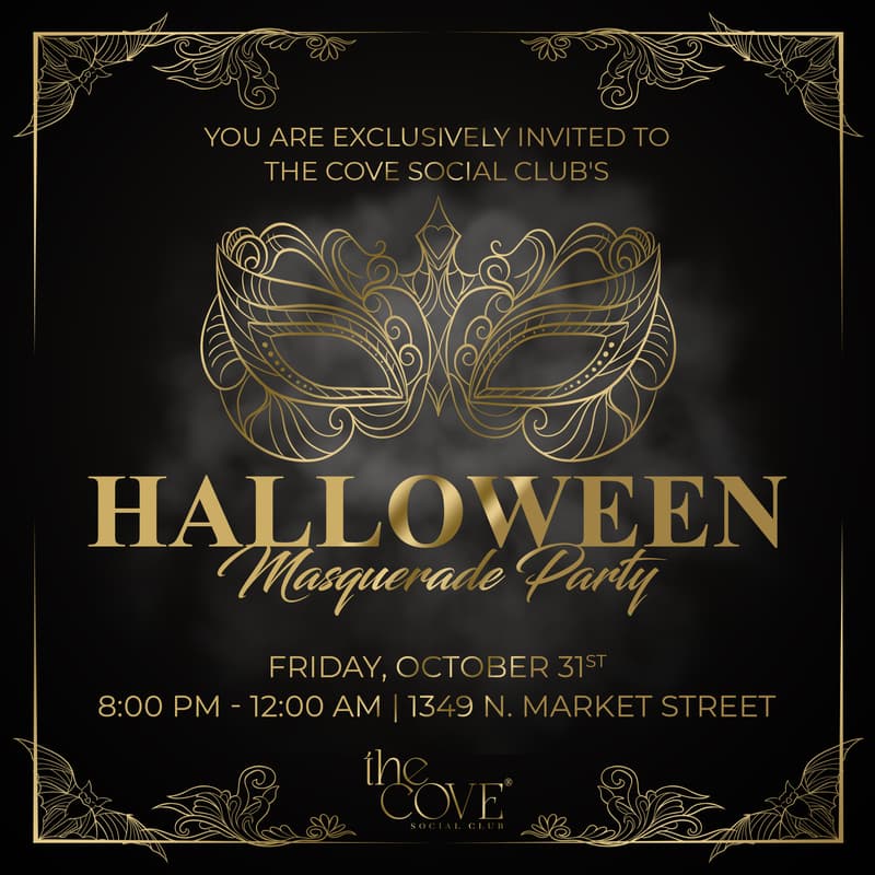Cover Image for Halloween Masquerade Party at The Cove Social Club