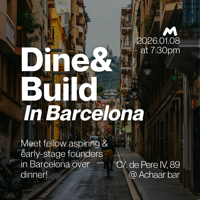 Cover Image for Dine & Build - Barcelona edition