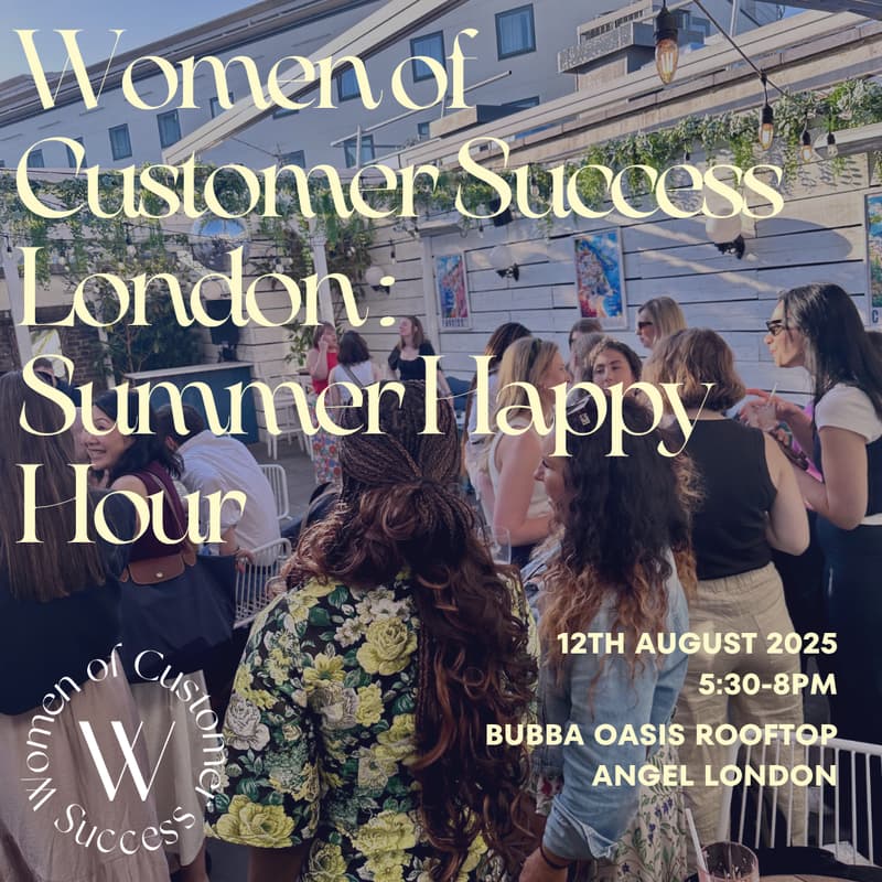 Cover Image for Women of Customer Success London: Summer Happy Hour