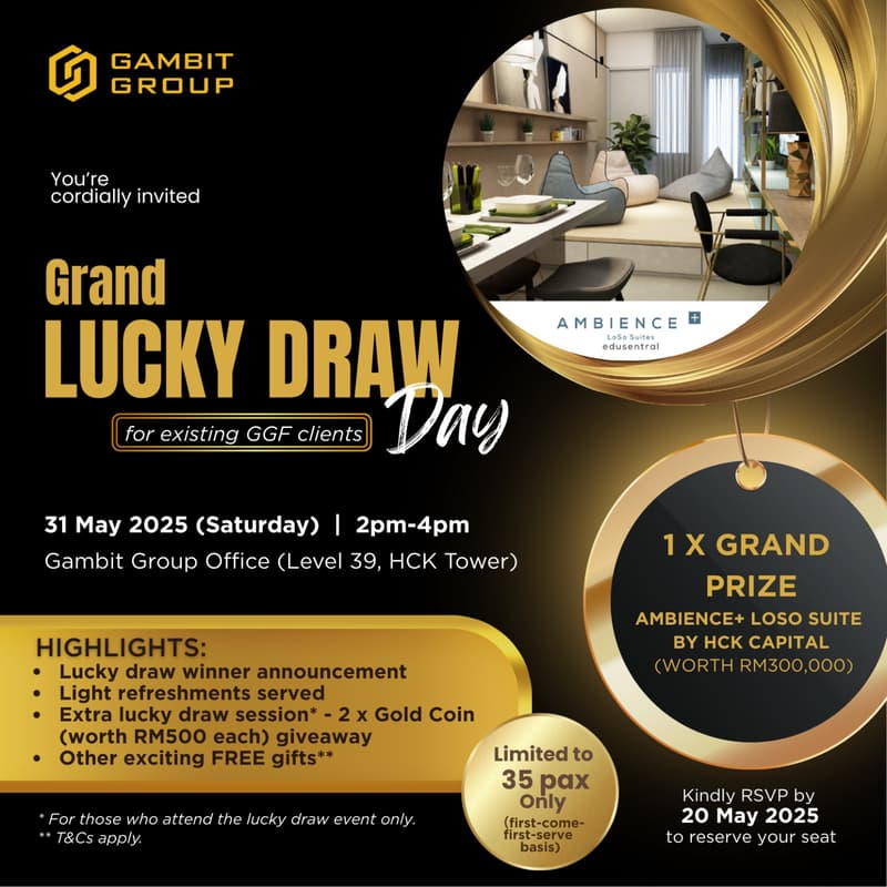 Cover Image for DTB : Gambit Grand Lucky Draw Day