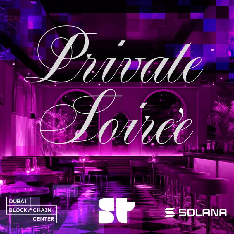 Cover Image for Private Soirée: Superteam UAE x Solana x Dubai Blockchain Center
