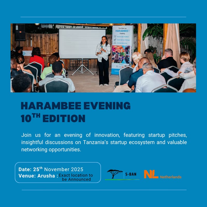 Cover Image for HARAMBEE START-UP EVENING 10TH EDITION