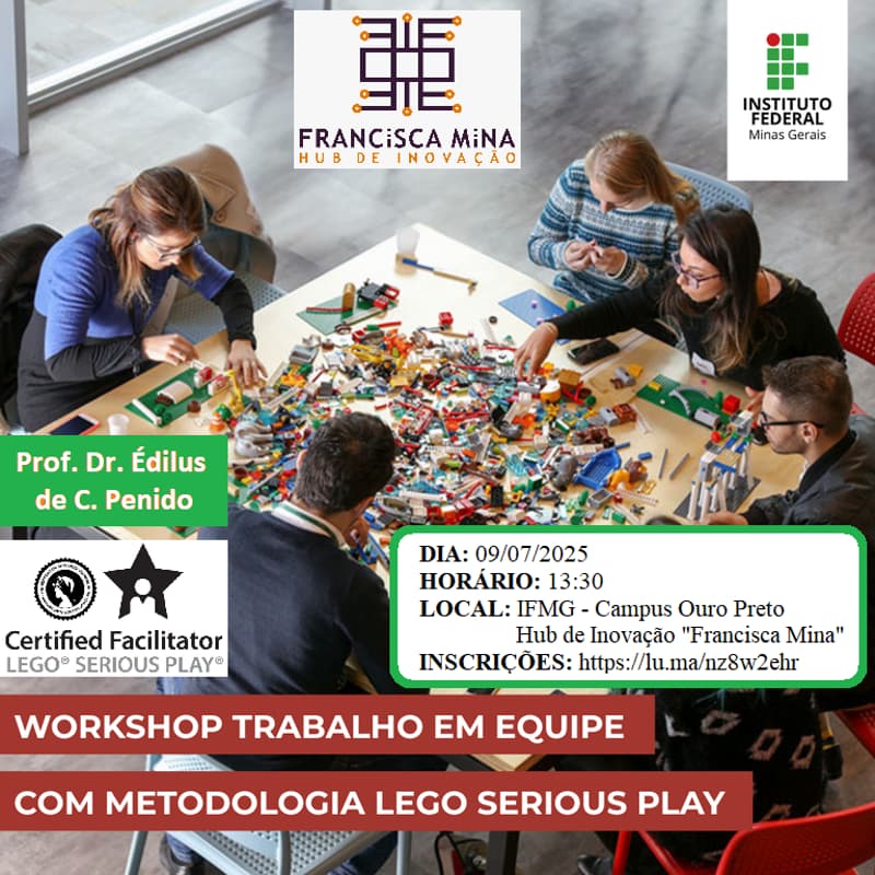 Cover Image for Workshop sobre o "Trabalho em Equipe" utilizando a metodologia LEGO® SERIOUS PLAY®