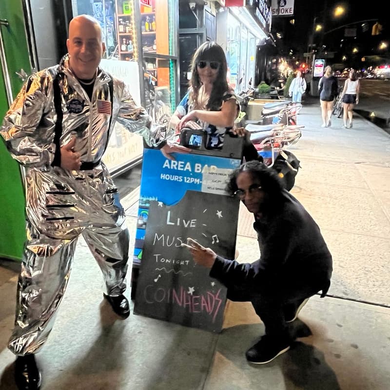 Cover Image for Crypto Karaoke with Live Bands the CoinHeads! - Darkstar + Guests - No Cover Charge