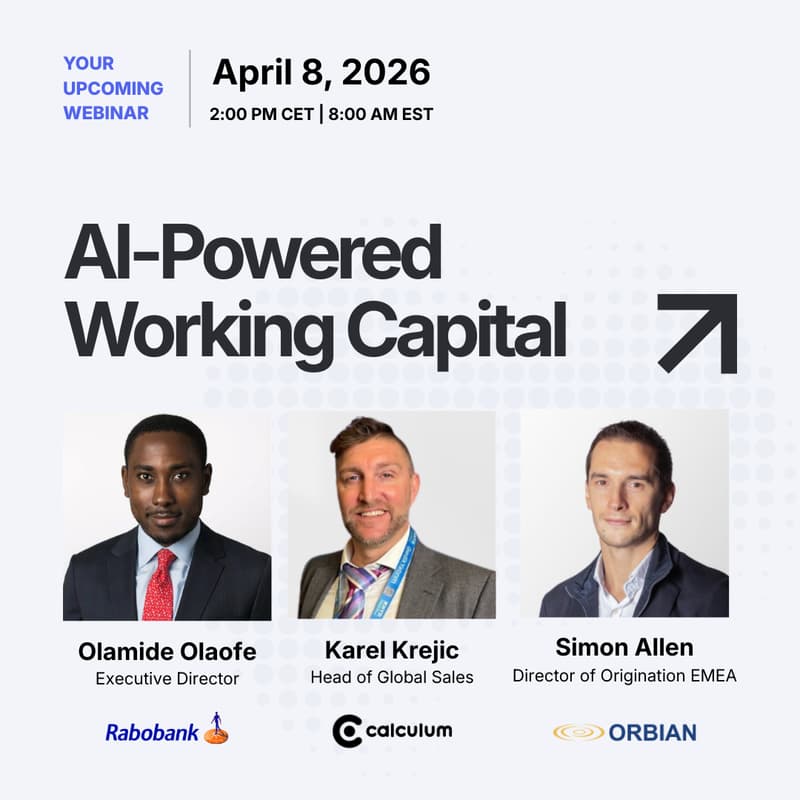 Cover Image for AI-Powered Working Capital: New ways to unlock working Capital with Deferred Payment Solutions as a standalone or in combination with SCF