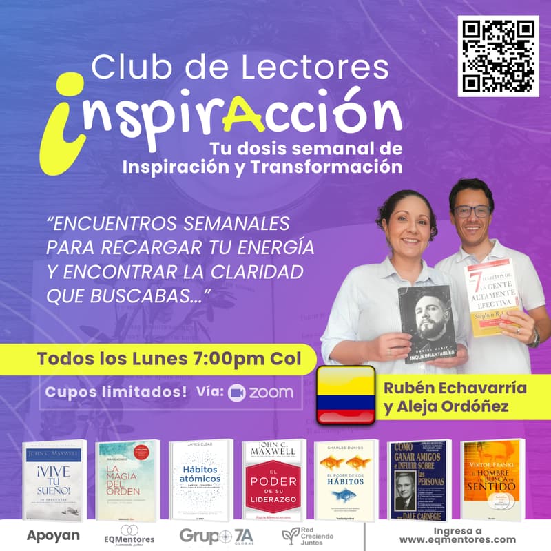 Cover Image for 🔋inspirAcción “Tu dosis semanal de Inspiración y Transformación”📈