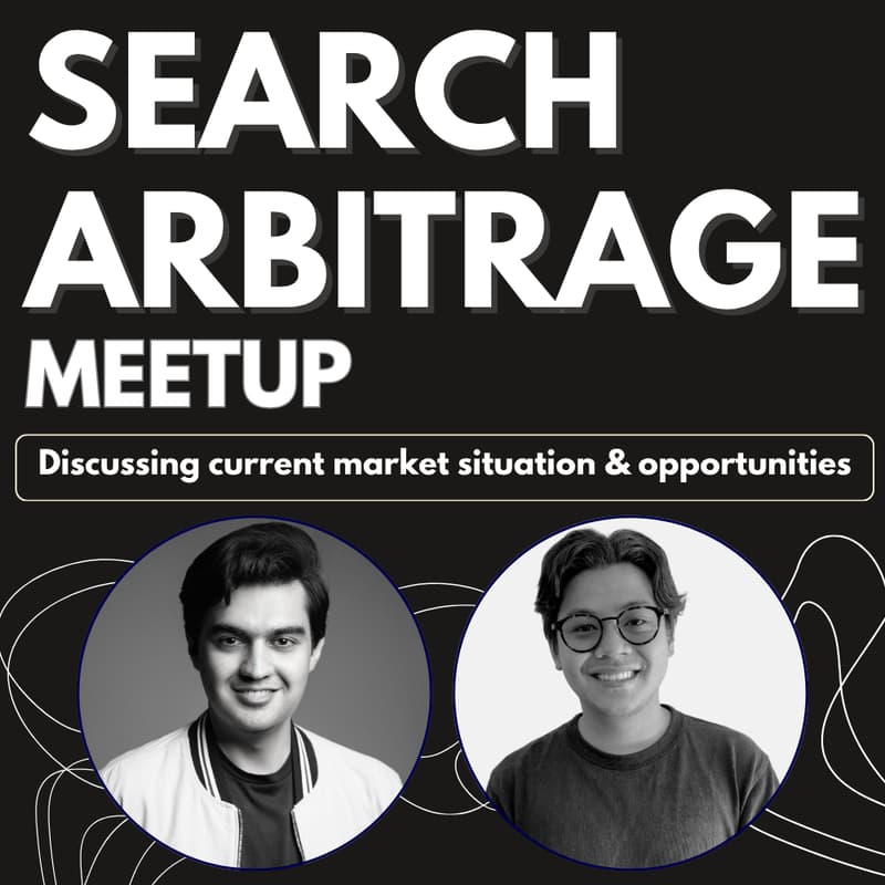 Cover Image for Search Arbitrage Academy Meetup