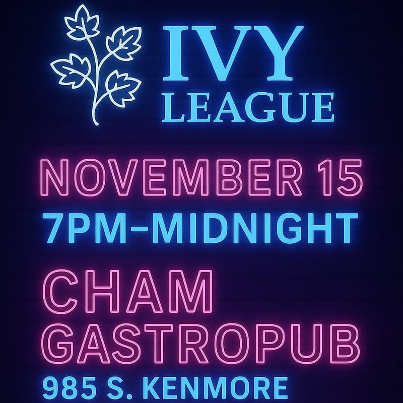 Cover Image for SoCal: November Ivy+ Mixer