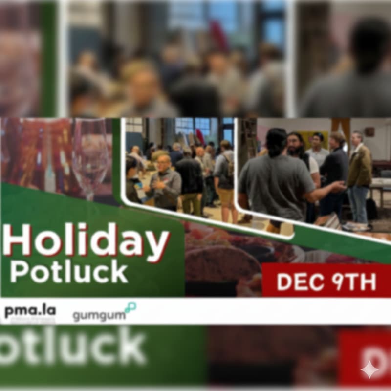 Cover Image for PMA.LA Holiday Product Potluck