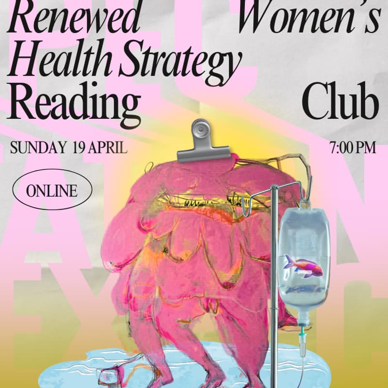 Cover Image for Renewed Women’s Health StrategyReading Club // Session 1 led by @hy_stera