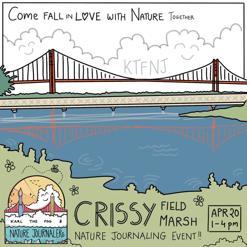 Cover Image for Nature Journaling @Crissy Marsh