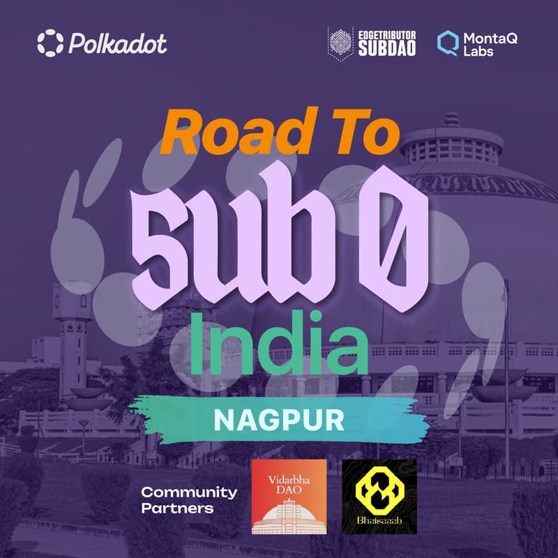 Cover Image for Road to Sub0 India - Builder Party: Nagpur Edition