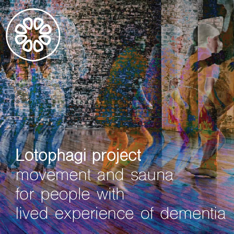 Cover Image for FREE sauna and movement workshop for artists, people living with dementia and their carers