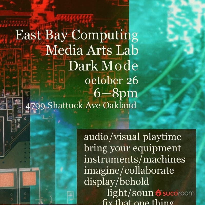 Cover Image for DarkMode Open Audiovisual Night