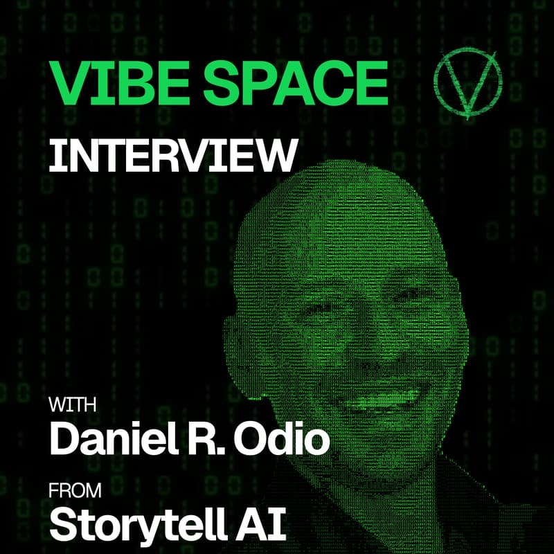 Cover Image for Vibe Space Interview with DROdio from Storytell AI