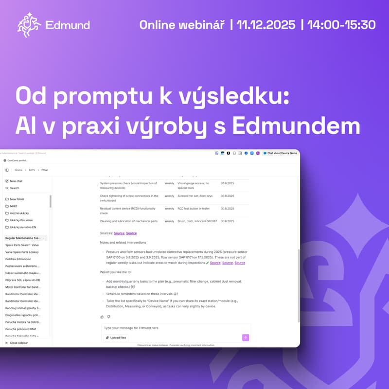 Cover Image for Od promptu k výsledku: AI v praxi výroby s Edmundem
