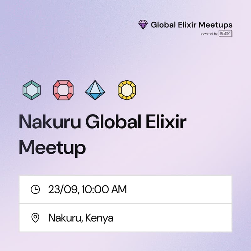 Cover Image for Nakuru Global Elixir Meetup