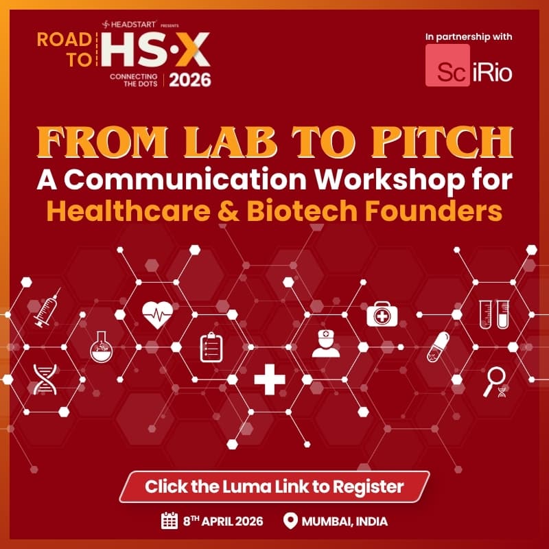 Cover Image for From Lab to Pitch: A Communication Workshop for Healthcare & Biotech Founders | Pre-Event to HSX | Headstart