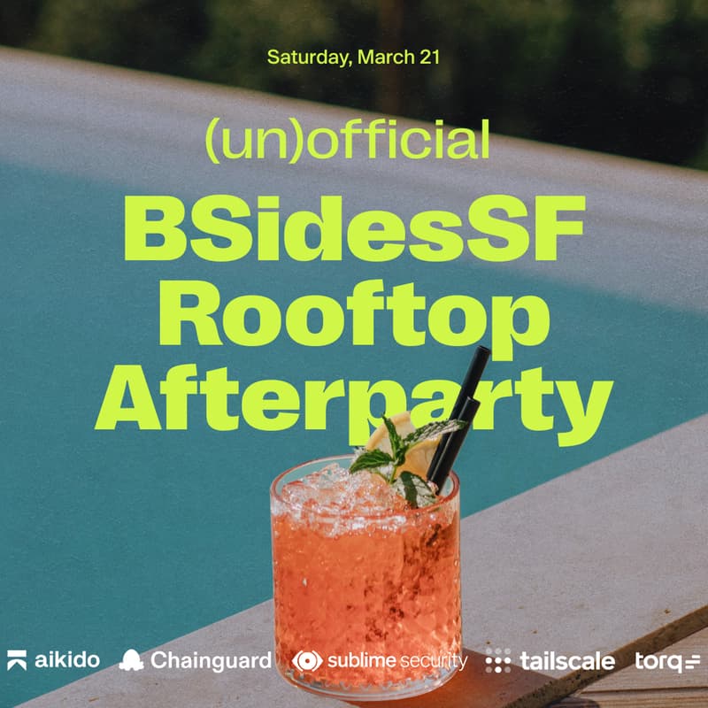 Cover Image for (un)official BSidesSF Rooftop Afterparty