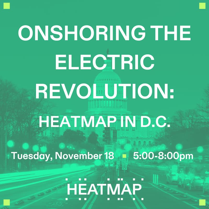 Cover Image for Onshoring the Electric Revolution: Heatmap in D.C.