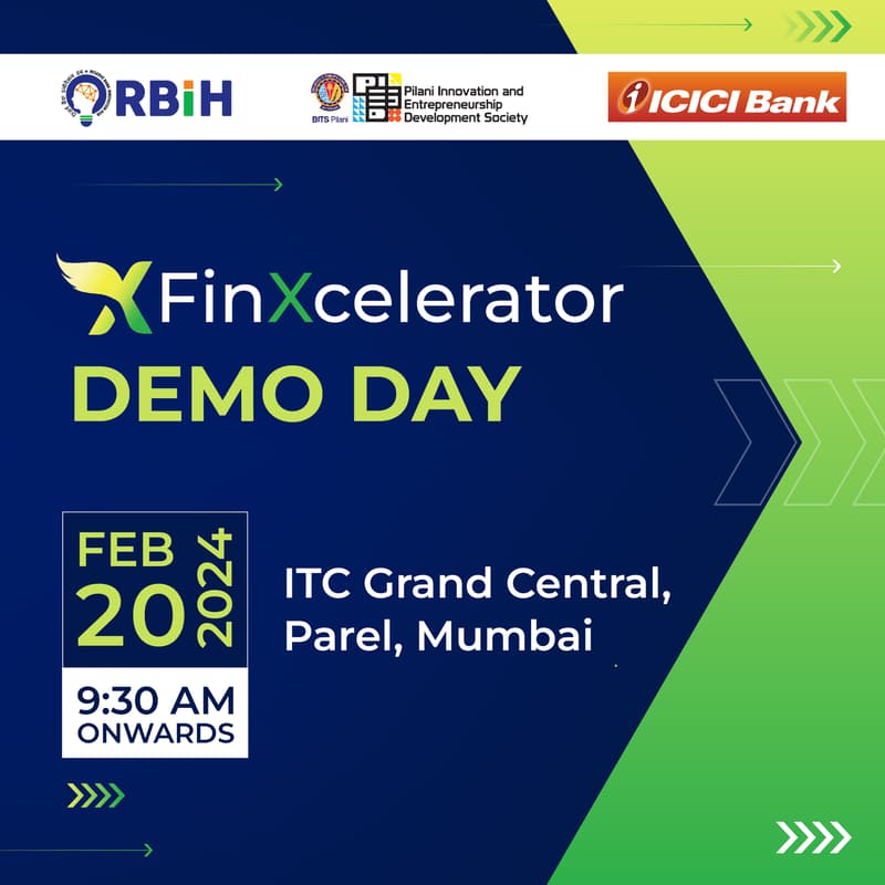 Cover Image for FinXcelerator: Demo Day + Networking Lunch