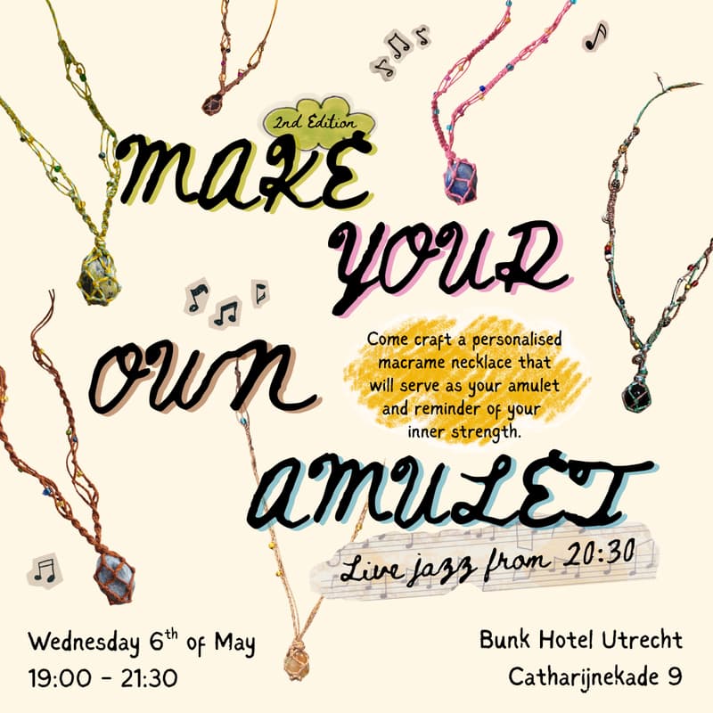 Cover Image for Creative Workshop: Make Your Own Amulet ✨🧵