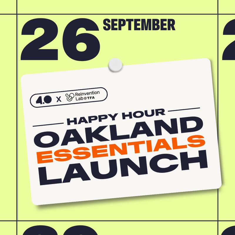 Cover Image for Happy Hour with 4.0 and The Reinvention Lab!