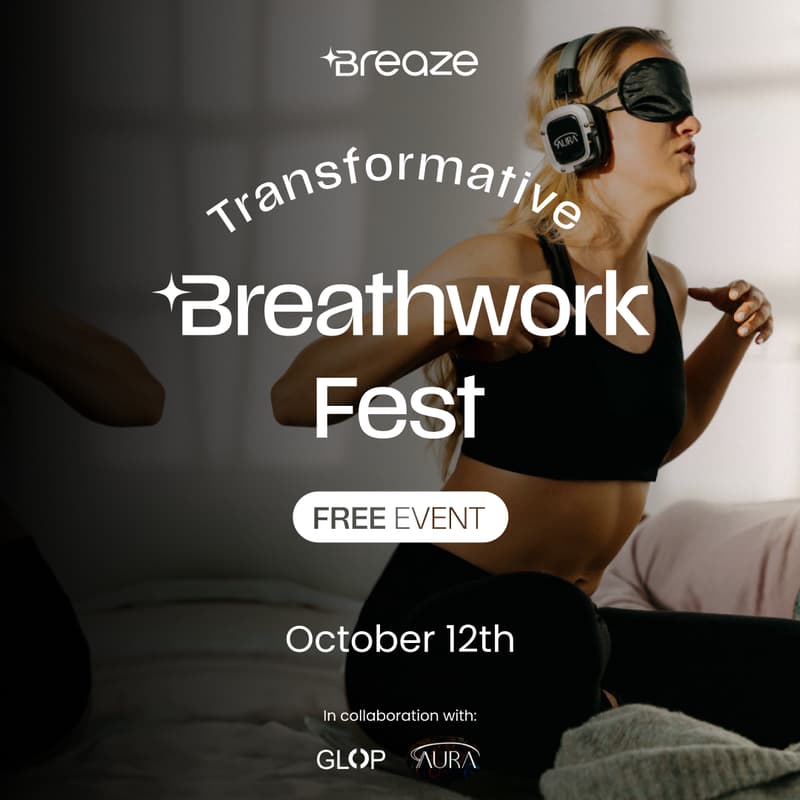 Cover Image for ⟡Breaze Transformative Breathwork Fest