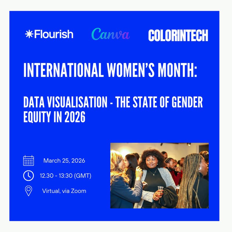 Cover Image for International Women's Day 2026 Celebration with Colorintech, Canva & Flourish