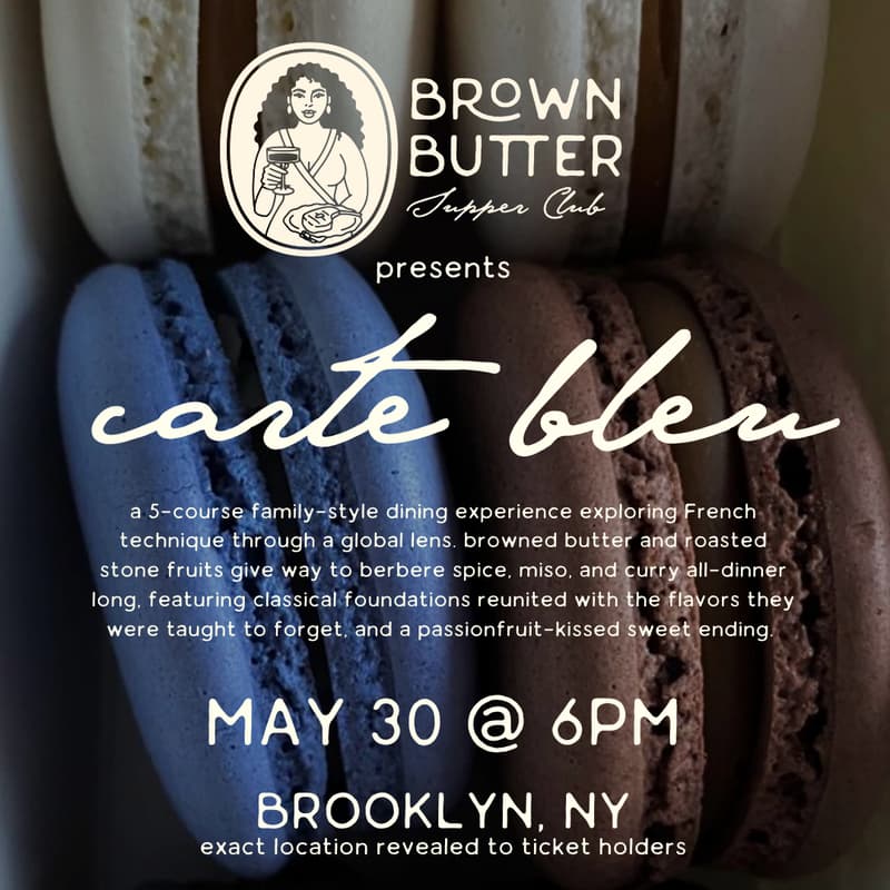 Cover Image for Carte Bleu: May 30 - Brooklyn, NY MEMBERS ONLY