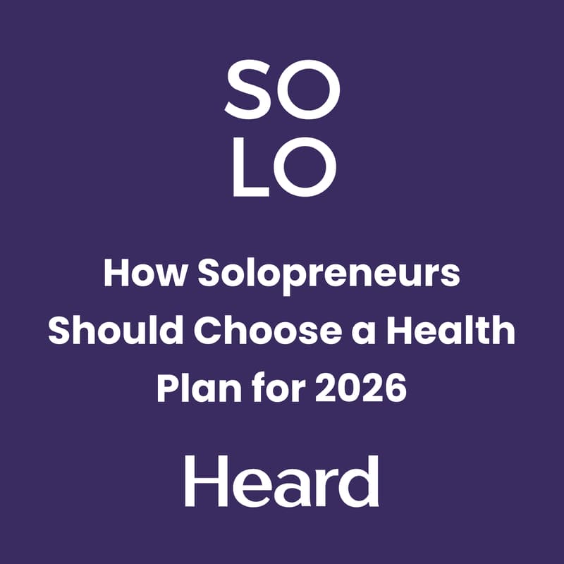 Cover Image for Health Plans for the Self-Employed: Demystifying Your Options with Solo and Heard