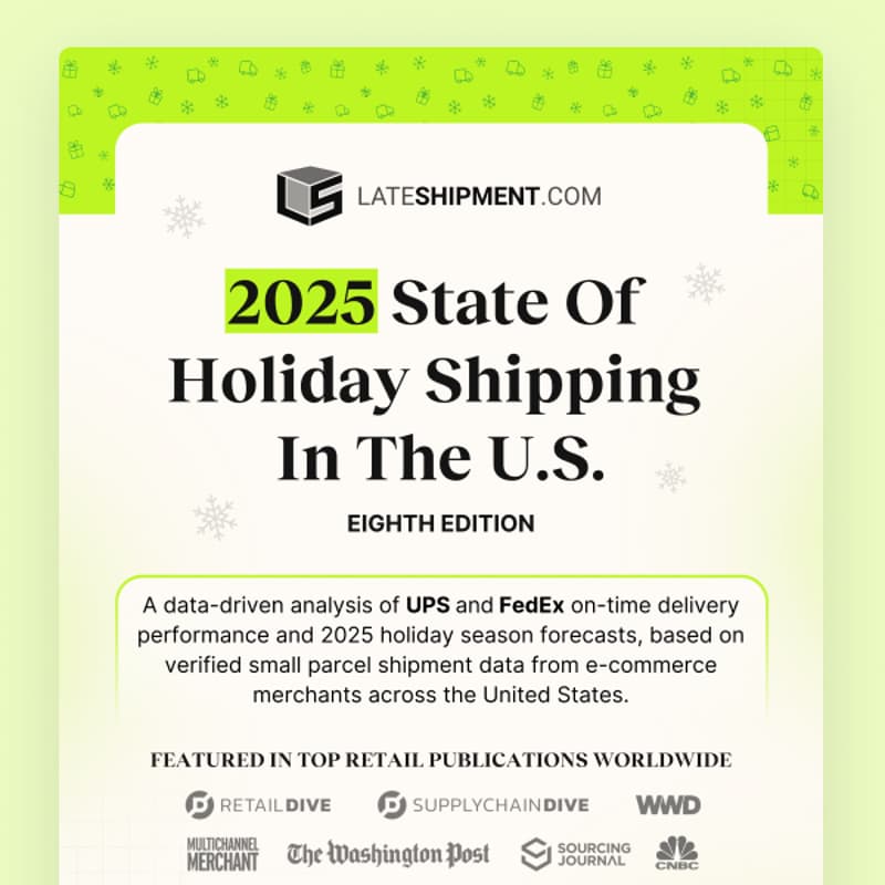 Cover Image for [Media Briefing] 2025 State of Holiday Shipping (8th Ed.)