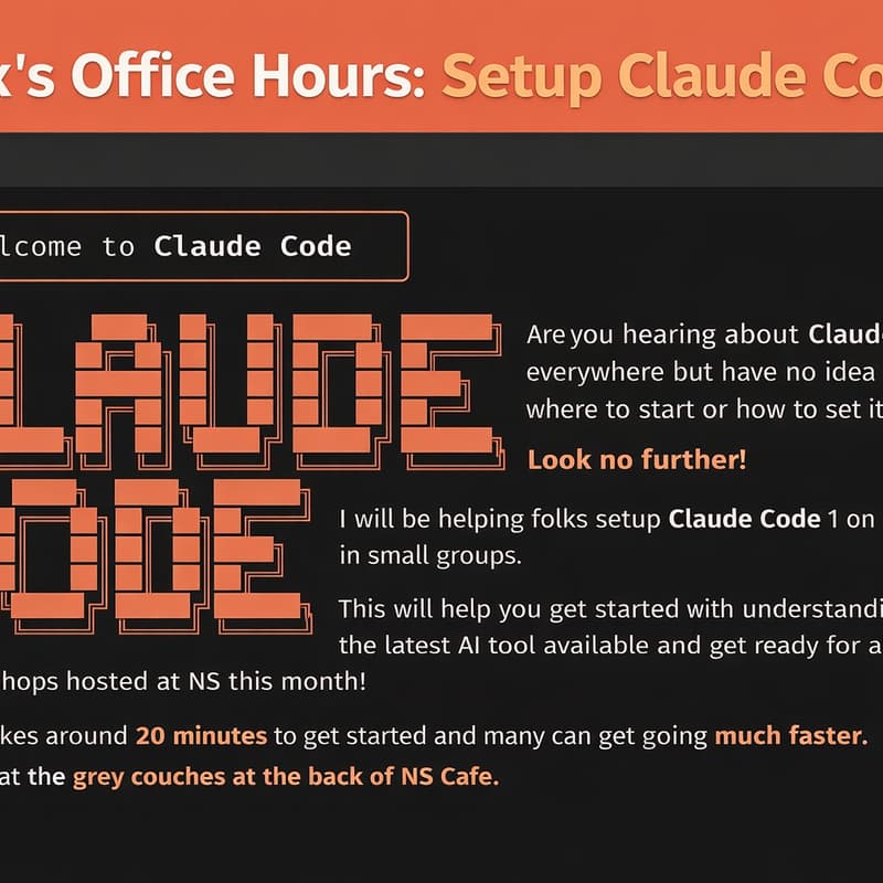 Cover Image for Setup Claude Code Office Hours