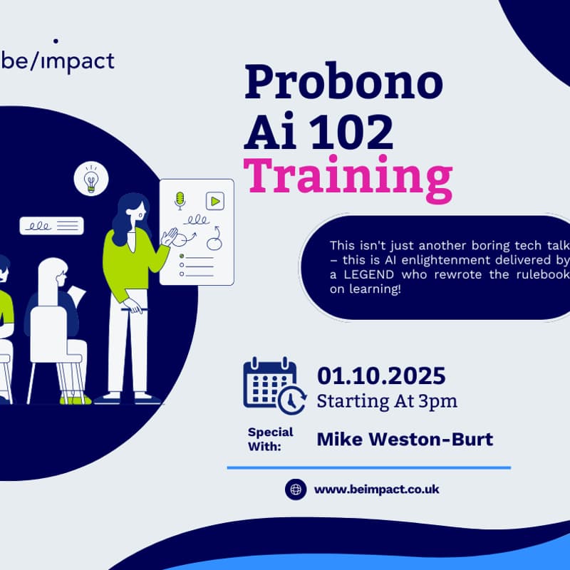 Cover Image for Probono Ai 102 Training