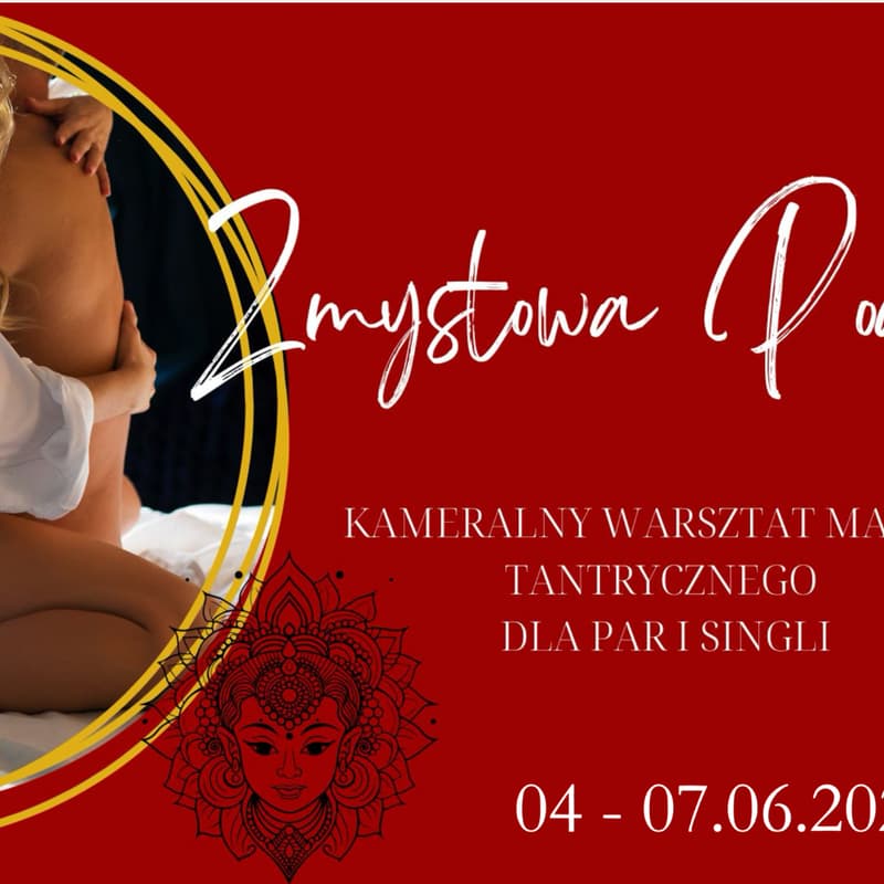 Cover Image for Zmysłowa Podróż – masaż tantryczny, kameralny warsztat dla par i singli