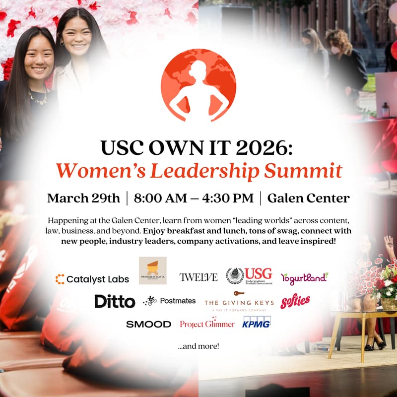 Cover Image for USC OWN IT 2026: Women’s Leadership Summit